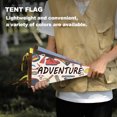 thumbnail image 2 of Generic Sunset Camping Triangular Felt Flags – Outdoor Aesthetic Decor for Tents and Campsites, 2 of 7