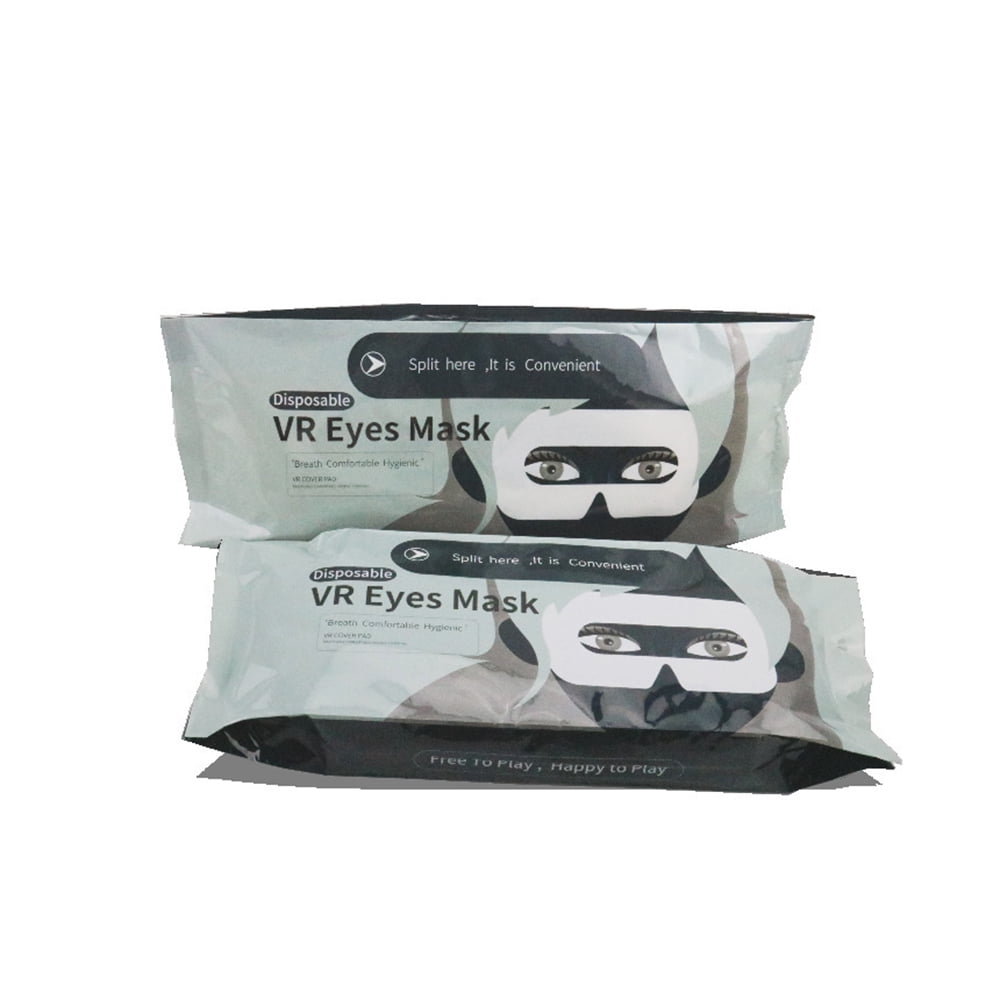 Disposable Hygiene Vr Face Mask, Customized For Apple Vision Pro & Quest, Breathable Sweat-proof Non-woven Fabric For A Safe And Comfortable Vr Experience, Perfect For Home