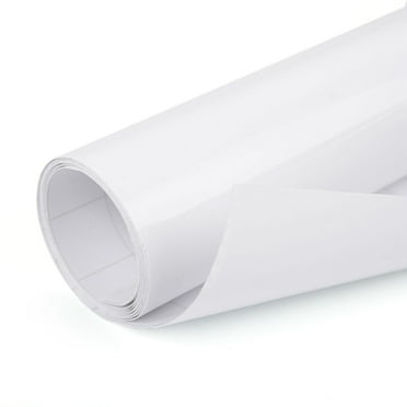 Unique Bargains Gloss White Bubble Free Self Adhesive Car Vinyl Film Wrap Sticker Decal 60" x 12"