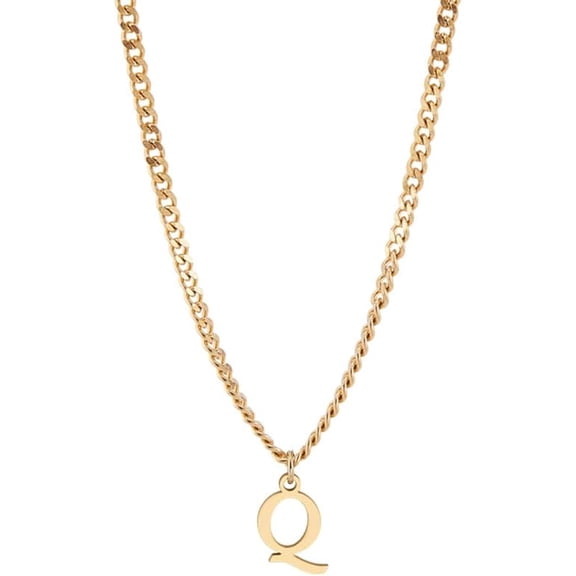 1 set 1 Pcs Stainless Steel Initial Necklaces for Women Dainty Hypoallergenic Alphabet Pendant Necklace Capital Letter Pendant Necklaces for Birthday Christmas Gifts Personalized Jewelry