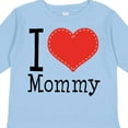 thumbnail image 4 of Inktastic I Love Mommy Heart Boys or Girls Long Sleeve Toddler T-Shirt, 4 of 5