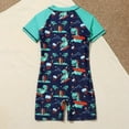 thumbnail image 4 of Uccdo Toddler Boys Girls Rashguard One-Piece Swimsuit Kids Beach Swimwear Bathing Suit 1-5Y, 4 of 6