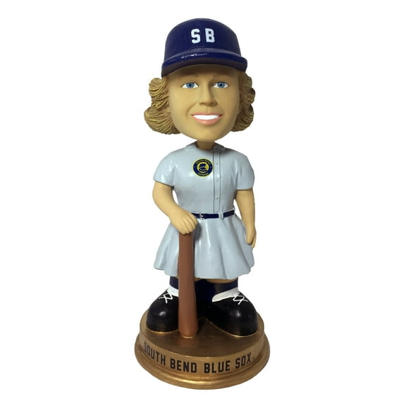 South Bend Blue Sox AAGPBL Vintage Numbered to 500 Bobblehead AAGPBL
