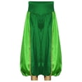 thumbnail image 5 of inhzoy Boys Arabian Prince Kids Satin Trousers Party Bell Bottoms Outfit Green 8, 5 of 5