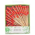 thumbnail image 2 of Red Bamboo Braided Pick - Retail Pack - 4" - 500 count box, 2 of 3