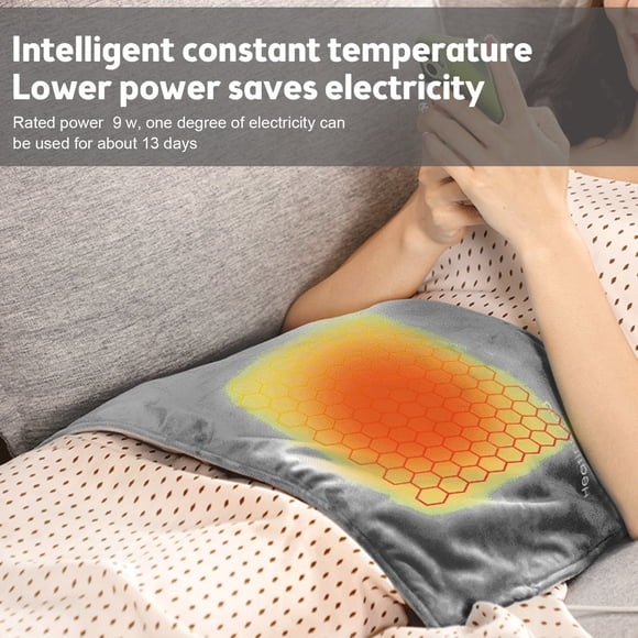 Electric Heating Pad 12x24 Inches Electric Heating Pad for Back Shoulder Neck Knee Leg Constant Temperature Type C Operated Heated Pad
