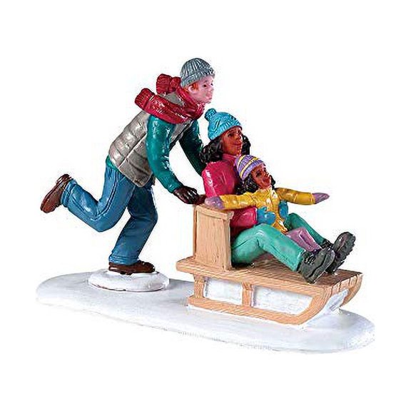 Lemax Family Snow Day