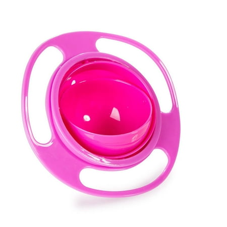 

Mulanimo Children 360 Degree Rotating Balance Bowl Gyro Bowl Flying Saucer Education Toy as Gift