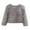 Gray, variant on Lindreshi Winter Coats for Women 2023 Trendy Women's Fashion Solid Short Imitation Warm Coat Faux Tops