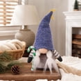 thumbnail image 5 of Eolstice Christmas Gnome Decorations, Handmade Swedish Tomte Figurine, Holiday Tabletop Decor for Home Shelf Mantel Christmas Winter Decoration, 5 of 7