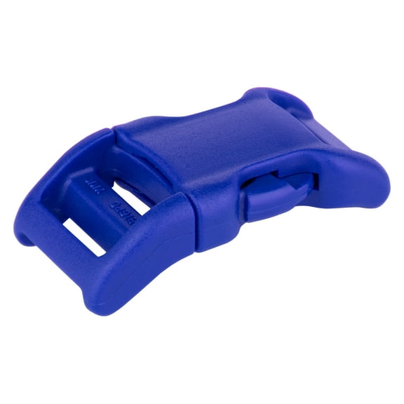 50 - 5/8 inch Royal Blue YKK Contoured Side Release Plastic Buckle