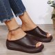thumbnail image 4 of Sandalias romanas casuales de moda para mujer con suela gruesa plana de verano para mujer Wmkox8yii  ytu7928, 4 of 9