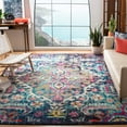 thumbnail image 2 of SAFAVIEH Monaco Keiran Oriental Area Rug, Blue/Fuchsia, 10' x 14', 2 of 8