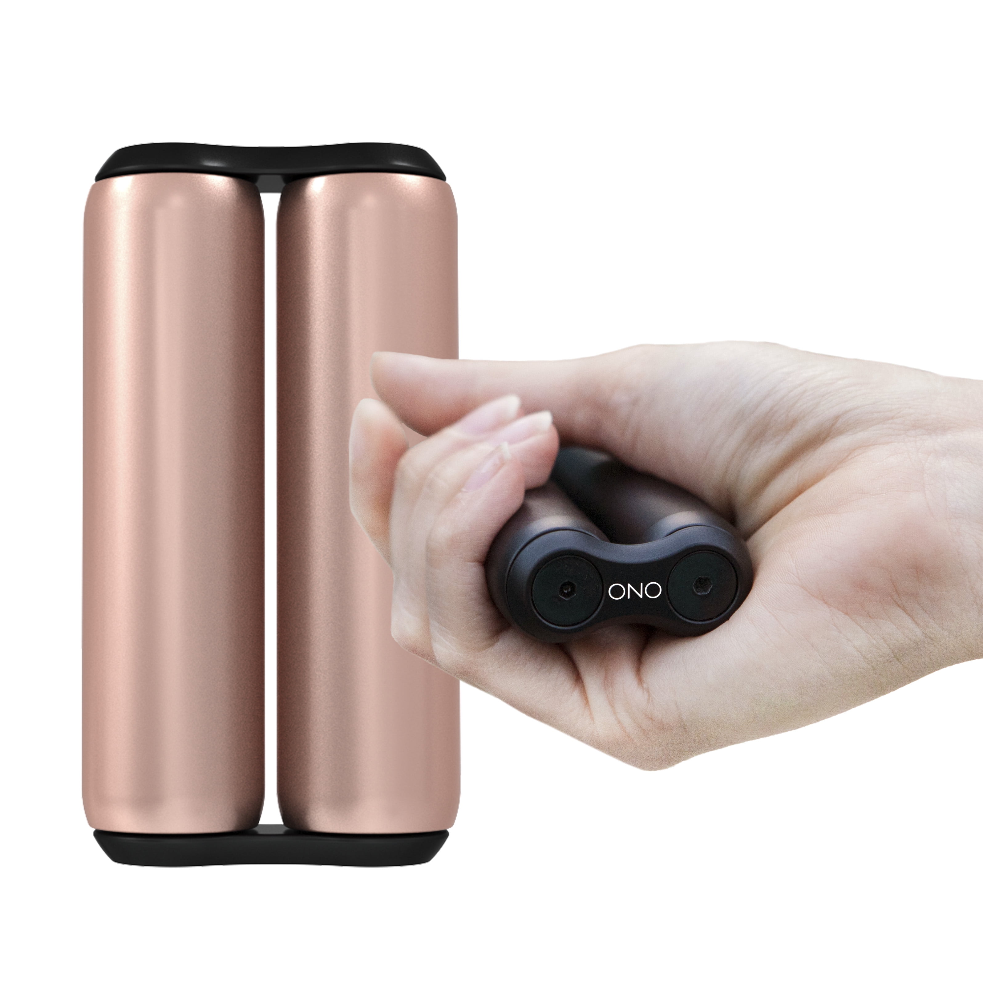 Handheld Fidget Toy for Adults The Original Rose Gold ONO Roller - Compact Anxiety Help Relieve Stress Tension Portable Design Clarity Promotes Focus 