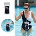 thumbnail image 1 of MKHSQHDG Sales Today Clearance Universal Dry Phone Pouch with Neck Lanyard for Beach Pool Outdoor Activities, 1 of 5