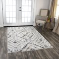 thumbnail image 2 of Rizzy Rugs Bristol Area Rug BRS108 Beige Diagonals Diamonds 2' 7" x 8' Rectangle, 2 of 3
