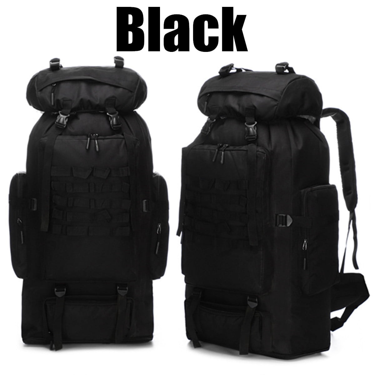 100L Large Capacity FaWaterproof Tactical Backpack Bag Outdoor Travel