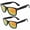 Black, variant on Matching Family Sunglasses - UV400 Protection with Impact Resistant Polycarbonate Lenses - Lightweight Kids’ Polarized Matte Frame Mirror Glasses - Mommy & Me – Mother & Daughter - Black