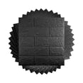thumbnail image 1 of PAPEL TAPIZ PATRÓN LADRILLO 10 PZAS COLOR NEGRO, 1 of 7