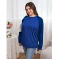 thumbnail image 5 of FOLUNSI Pullover Sweatshirt - Crew Neck, Long Sleeve - Women's Plus 2XL, 5 of 8