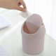 thumbnail image 5 of Mini bote de basura de plástico con tapa abatible, 0,7 galones, color rosa, 5 of 7