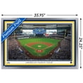 thumbnail image 3 of MLB Milwaukee Brewers - American Family Field 22 Wall Poster, 22.375" x 34" Framed, 3 of 6