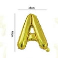 thumbnail image 6 of 13Pcs Happy Birthday Balloon Aluminum Foil Inflatable Hanging Letter Balloons for Party Decorations, 6 of 8
