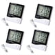 thumbnail image 1 of Termómetro e Higrómetro de Pantalla Grande para el Hogar, Reloj Despertador para Interiores y Exteriores, Medidor de Temperatura con Pantalla Digital., 1 of 5