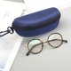 thumbnail image 1 of Estuche para anteojos Estuche para gafas de sol portátil Protector Estuche de viaje de color sólido Hugtrwg Para estrenar, 1 of 6