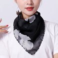 thumbnail image 4 of Worallymy Mujeres Verano Gasa Bandana Ciclismo Cara Cuello Protección Protector solar Impreso Transpirable Bufanda Worallymy JD735803125, 4 of 5