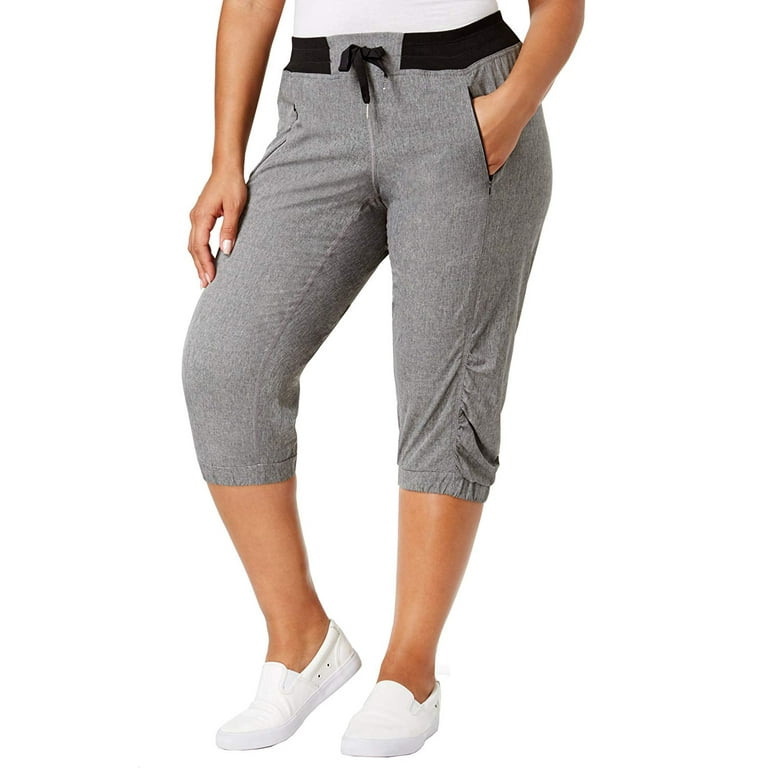 Calvin klein performance plus size capris best sale