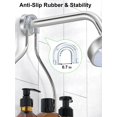 thumbnail image 4 of Carrito de ducha SMARTAKE colgante de acero inoxidable, 4 of 8
