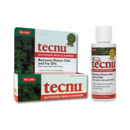 2 Pack - Tecnu Outdoor Skin Cleanser, Removes Poison Oak/Ivy Oils 4oz Each