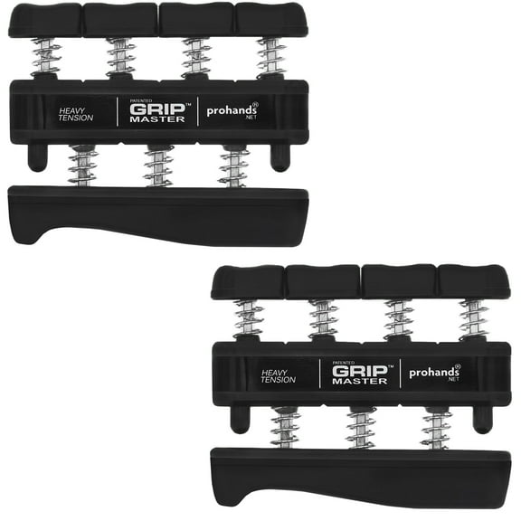 Gripmaster Hand Exerciser - 2 Pack-Black