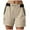 A2-Khaki, variant on adviicd Womens Relaxed Fit High Waist Casual 4 Pocketed 2025 Hiking Outdoor Summer Shorts Khaki, XXL