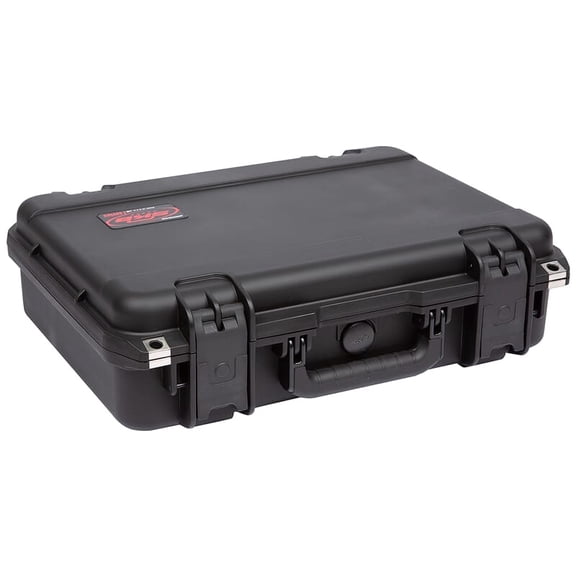 SKB iSeries 18"x13"x5" Black Firearm Case with Layered Foam, Durable Gun Case for Firearms Protection (3i-1813-5B-L)