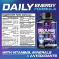 thumbnail image 3 of Multivitamin for Men - Advanced Supplement with Full-Spectrum Formula, Essential Vitamins A, C, D, E, & Zinc - High Potency B Vitamins Multi - Men’s Daily Multivitamins - Bottled in USA - 60 Capsules, 3 of 10