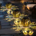 thumbnail image 4 of 2 Pack Owl Solar Lanterns Outdoor,Waterproof Hanging Solar Lights Owl Gifts for Women,Metal Bird Decorative LED Lanterns for Yard Garden Decor, 4 of 7