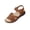 ZC--Brown, variant on Utoimkio Wedge Sandals for Women Summer Slip on Slides Non-Slip Arch Support Platform Sandals Casual Daily Walking Shoes