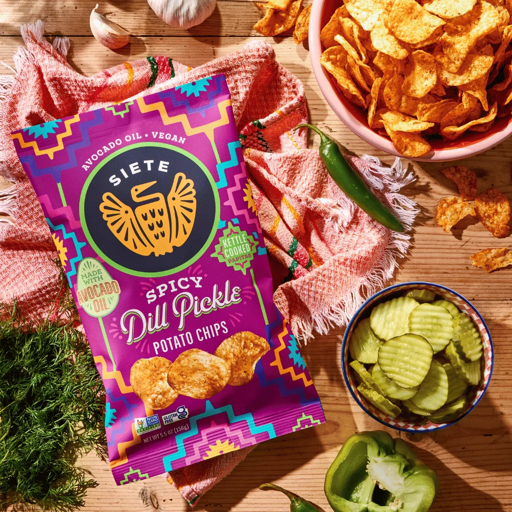 Spicy Dill Chips (2) - Snack chips for vending machines - Walmart