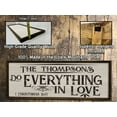 thumbnail image 5 of Do Everything in Love - Custom Wood Sign - 1 Corinthians 16:14, 5 of 8