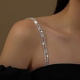 thumbnail image 3 of Adjustable Bra Strap Convertible Clear Elastic Straps For Wedding Dress And Apparel, 3 of 4