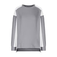 thumbnail image 6 of Futezty Sweatshirt for Women Casual Long Sleeve Crewneck Lightweight Pullover Tops Loose Sweatshirts, 6 of 8