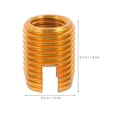 thumbnail image 2 of KALLORY 20Pcs Threaded Wood Inserts Durable Connectors for Car Use and Furniture Repair, 2 of 6