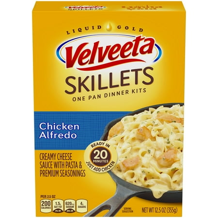 Velveeta Skillets Chicken Alfredo One Pan Dinner Kit 12.5 oz. Box