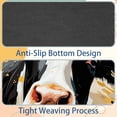 thumbnail image 4 of Cattle Printed Square Desk Pad Mouse Pad Desk Mat Non-Slip Rubber Bottom – 8.3x9.8 Inch – Suitable for Office and Gaming, 4 of 6