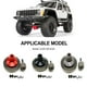 thumbnail image 4 of Engranaje diferencial duradero Bewildely RCGOFFLOW aleación de aluminio 1/10 AXIAL SCX10 RC accesorios de Kits de construcción modelo Rojo, 4 of 6