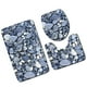 thumbnail image 2 of Juego de alfombras de baño con estampado de piedra 3D, alfombrillas de baño antideslizantes, alfombrillas decorativas para asiento de inodoro, alfombra 3 piezas seitruly JJ25267-03, 2 of 5