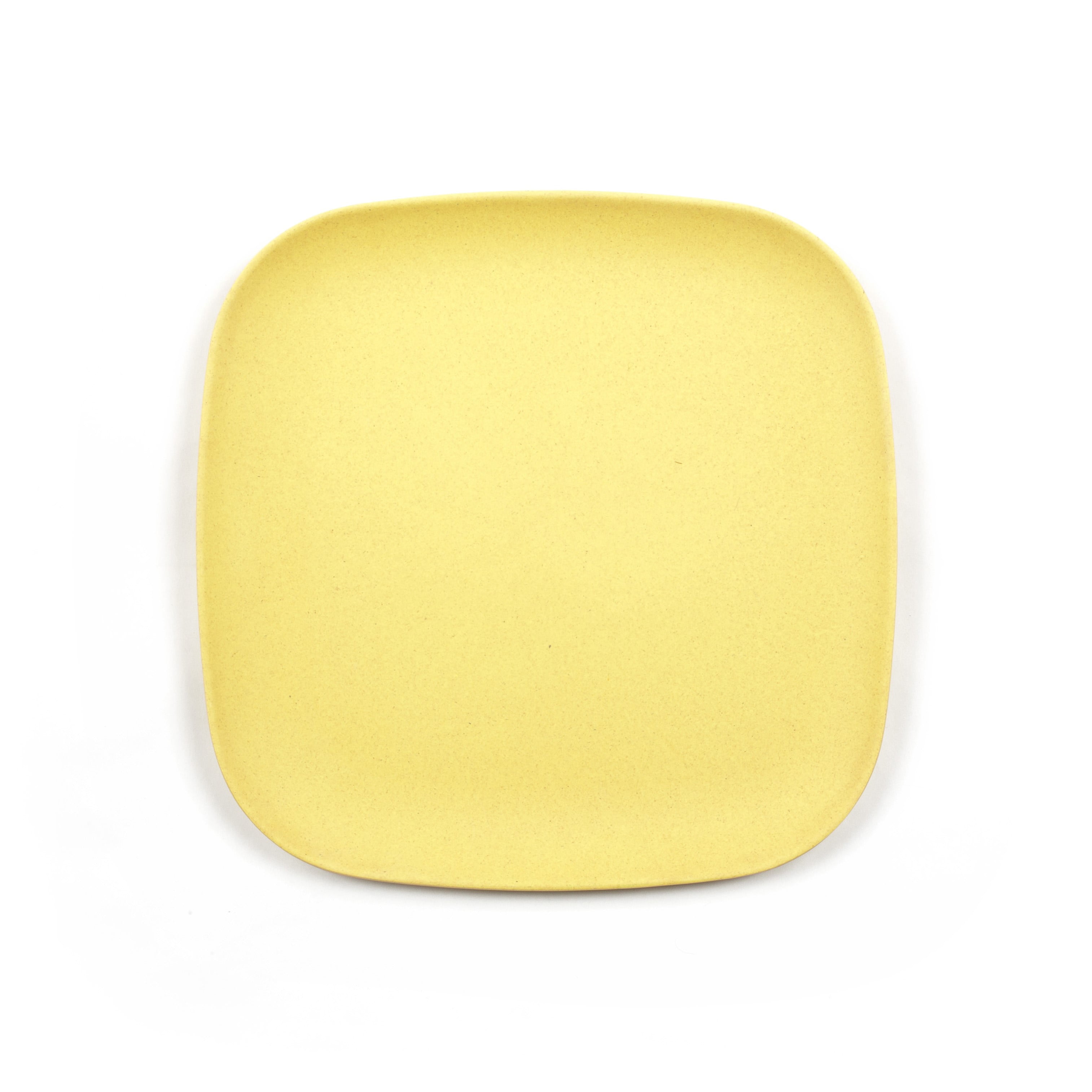 Bamboozle 11 In. Dinner Plate Set (Set of 4), Citrine