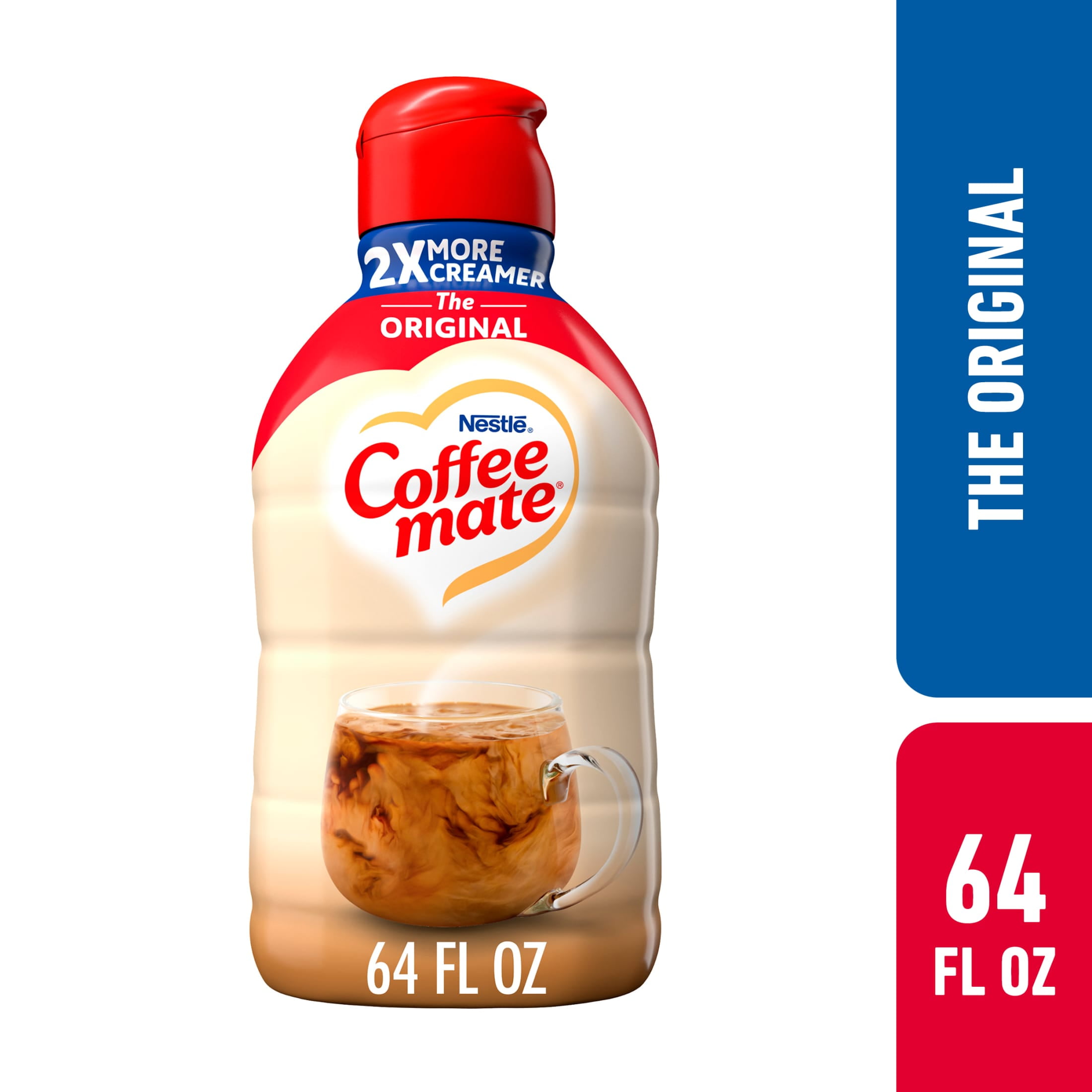 Coffee mate Original Liquid Non-Dairy Coffee Creamer, 64 fl oz